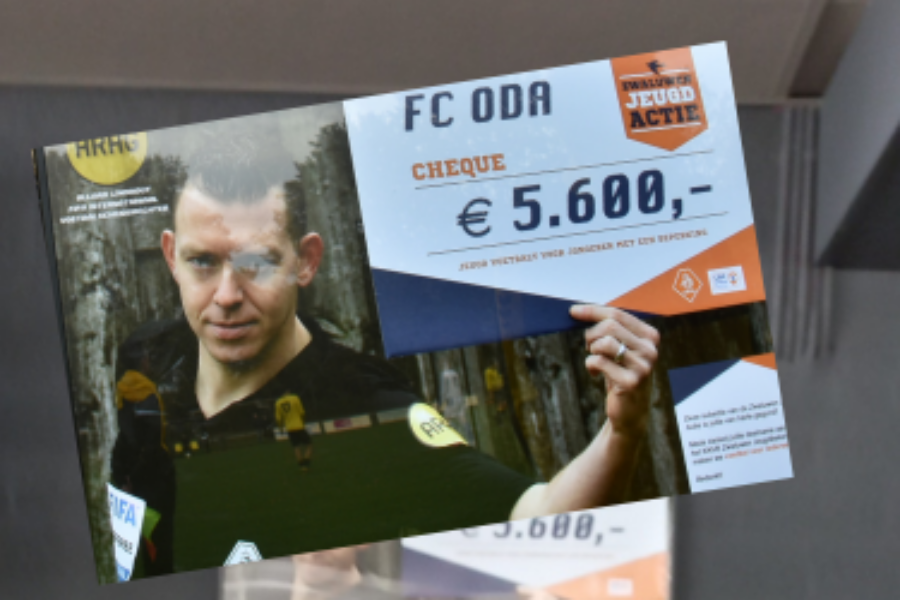FC Oda verrast Districtscoördinator Ad